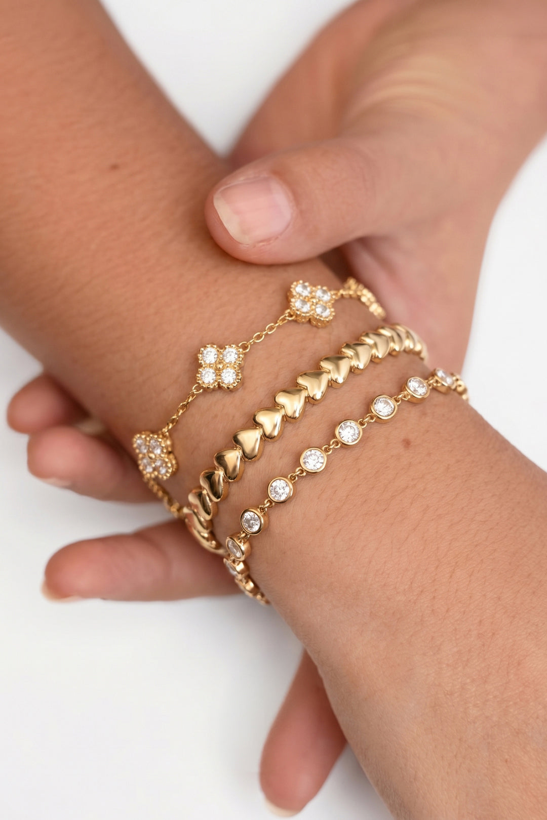 Stylish Stainless Steel Charm Bracelets for Women