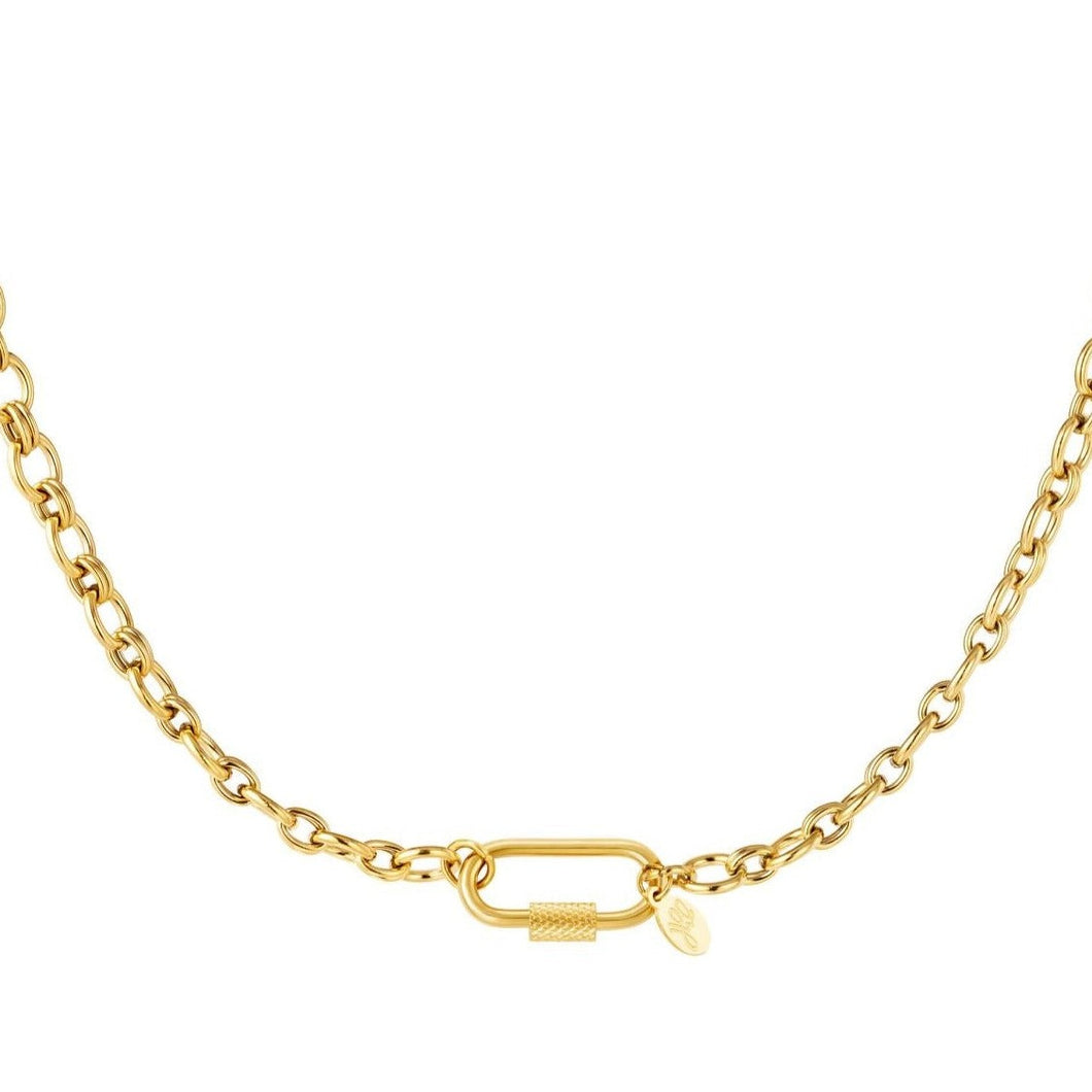 Chain Lock Necklace