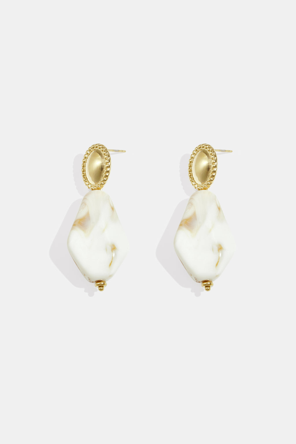 Lumé Romantic Series Acrylic Drop Earrings for Spring/Summer