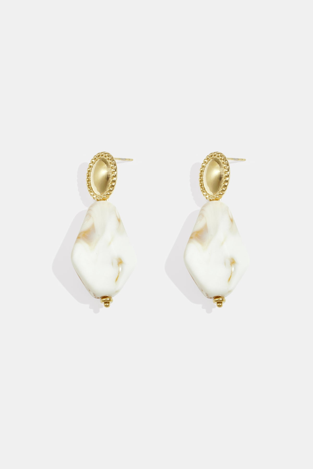 Lumé Romantic Series Acrylic Drop Earrings for Spring/Summer