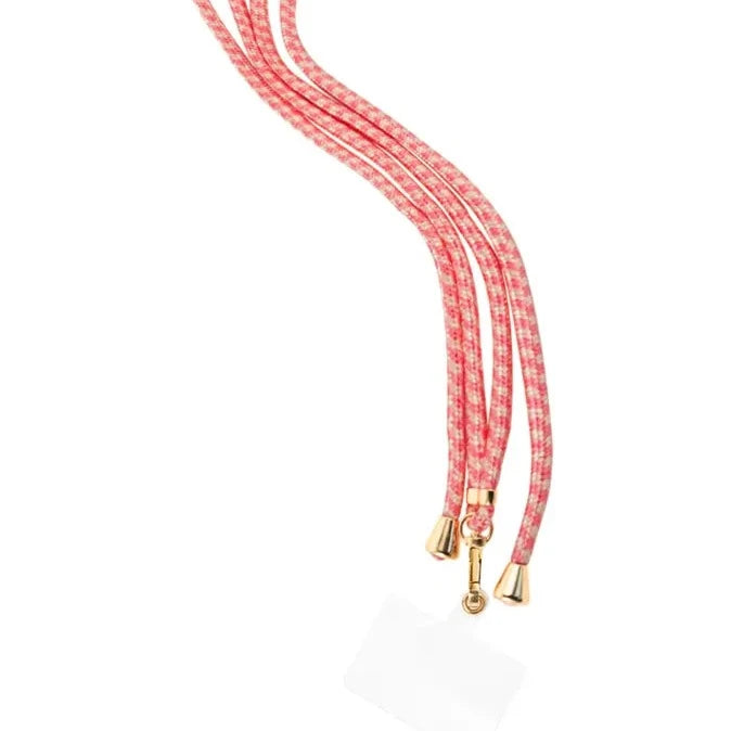 Phone Lanyard Long Coral