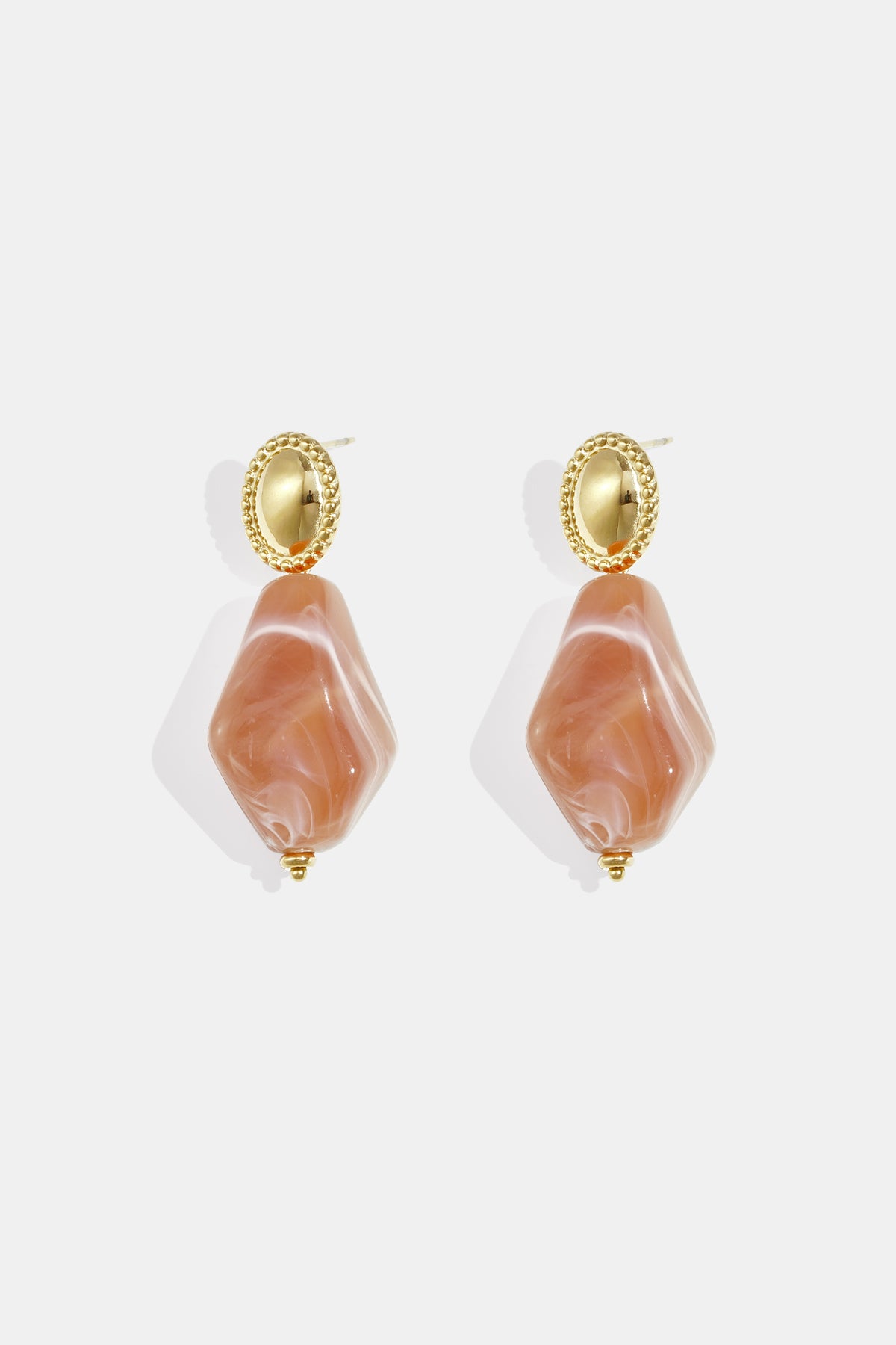 Lumé Romantic Series Acrylic Drop Earrings for Spring/Summer