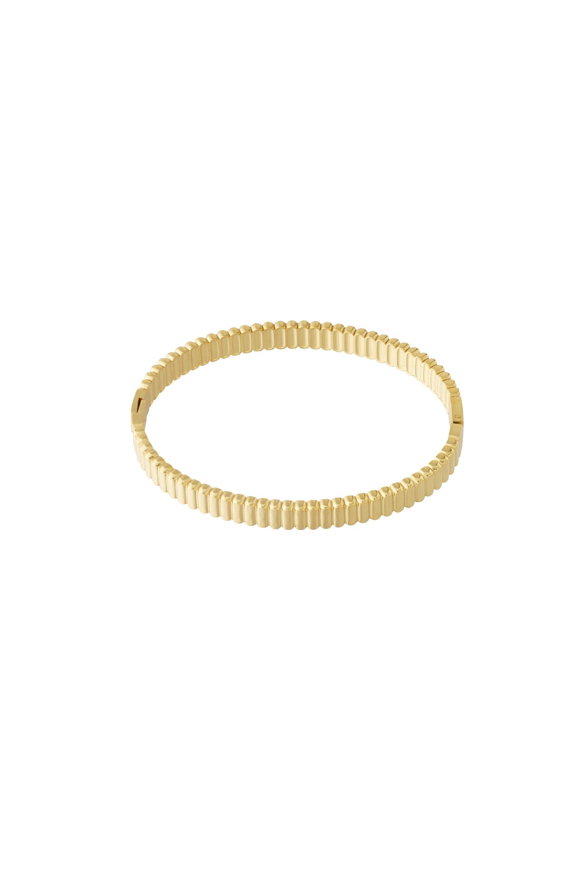 Stylish Irregular Shaped Bangle | All Fit, 14K Gold Plated