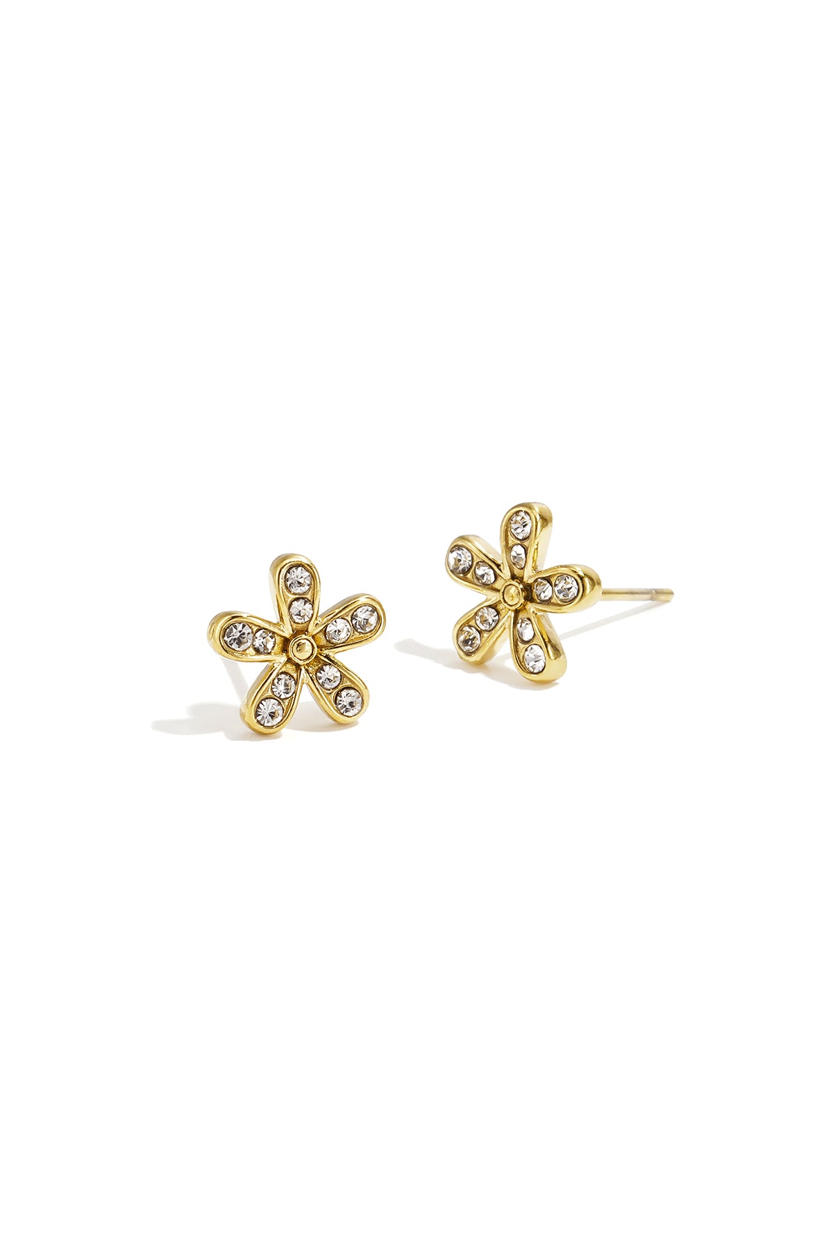 Elegant Mini Rhinestone Stud Earrings for Daily Wear
