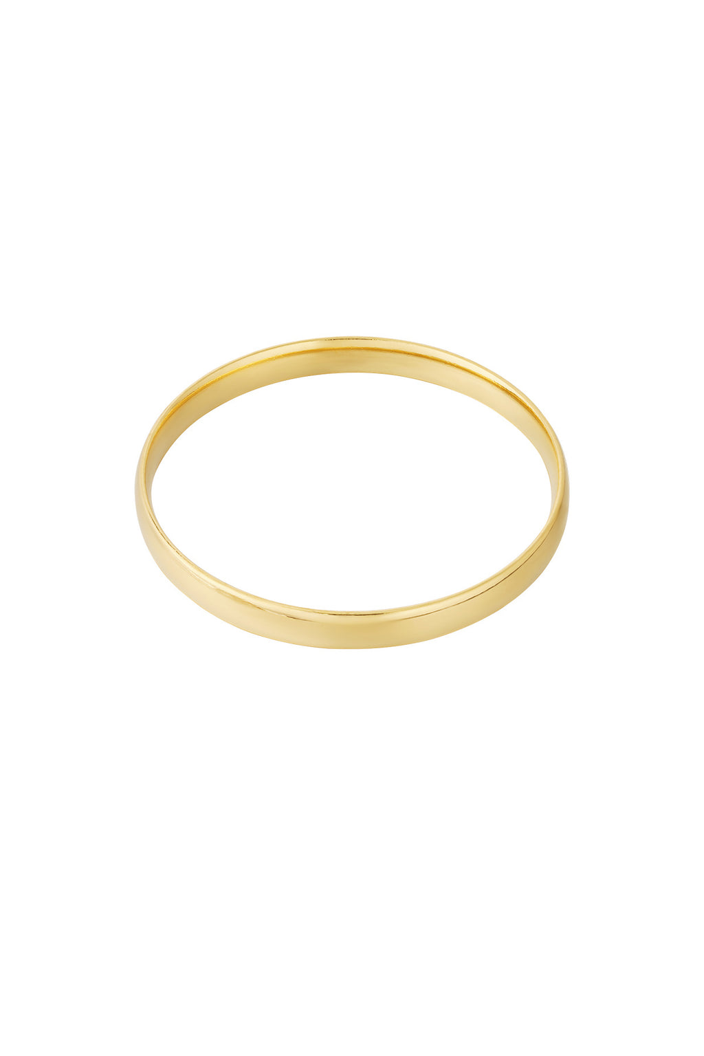 Stylish Gold Colored Irregular Bangle for Everyday Wear