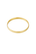 Stylish Gold Colored Irregular Bangle for Everyday Wear
