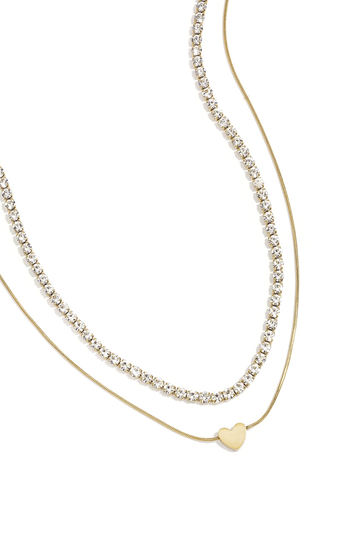 The Heart Tennis Necklace
