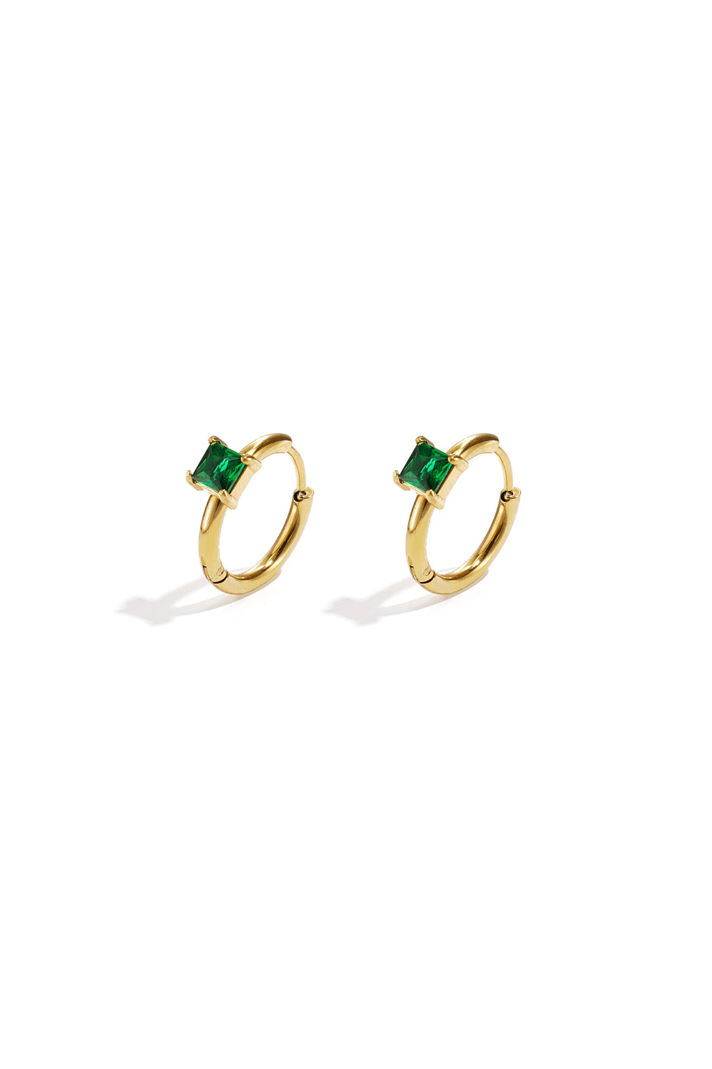 Stylish Rhinestone Hoop Earrings for Women